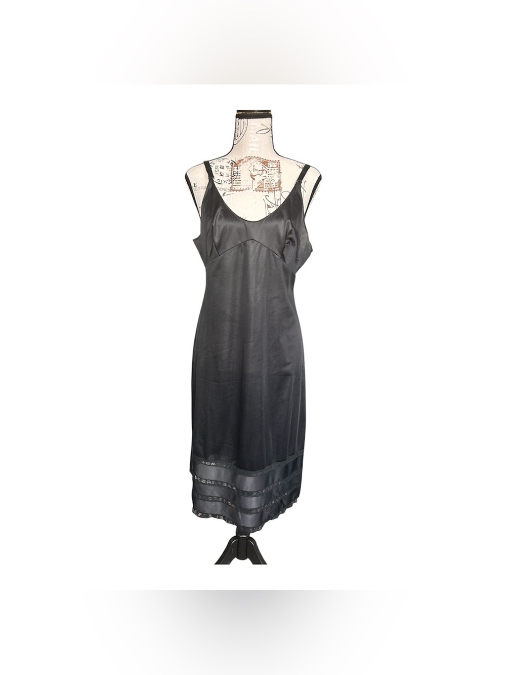Vintage Sears Doesn’t Slip No Cling full length dress slip size 36